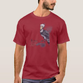 shoebill - plum T-Shirt (Vorderseite)