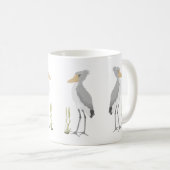 Shoebill Storch-Tasse Kaffeetasse (VorderseiteRechts)