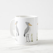Shoebill Storch-Tasse Kaffeetasse (Vorderseite Links)
