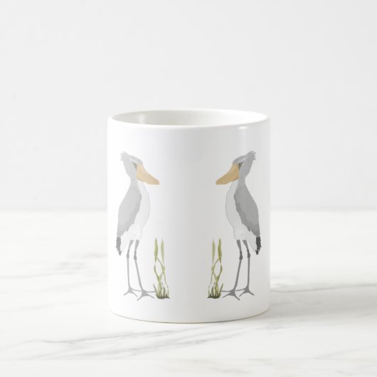 Shoebill Storch-Tasse Kaffeetasse (Mittel)