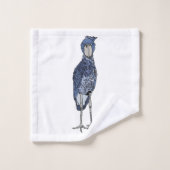 Shoebill Stork Badhandtuch Set (Waschlappen)