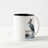 Shoebill Stork Zweifarbige Tasse (VorderseiteRechts)