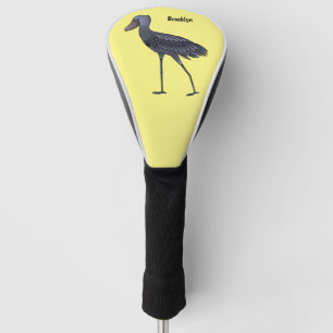 Shoebill-Vogel-Cartoon Golf Headcover
