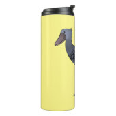 Shoebill-Vogel-Cartoon Thermosbecher (Nach links gedreht)