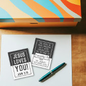 Shoebox-Karte "Made for you" - grau Mitteilungskarte