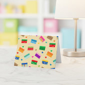 Shoebox Liebe Danke Card - Khaki