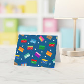 Shoebox Star Dankeschön Karte - Blau