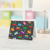 Shoebox Star Dankeschön Karte - Grau