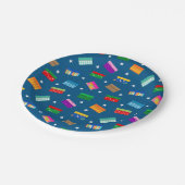 Shoebox Star Party Teller - Blau (Schrägansicht)