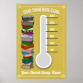 Shoebox Thermometer Poster - Gelb (Vorne)