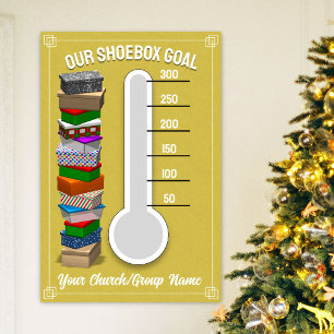 Shoebox-Thermometer-Poster - Gelb Poster