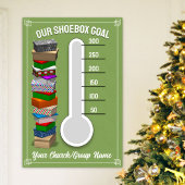 Shoebox Thermometer Poster - Grün