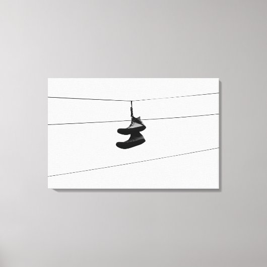 Shoefiti Leinwanddruck (Vorderseite)