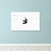 Shoefiti Leinwanddruck (Insitu (Holzboden))