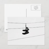 Shoefiti Postkarte (Vorne/Hinten)