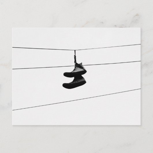 Shoefiti Postkarte (Vorderseite)