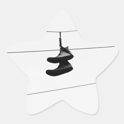 Shoefiti Stern-Aufkleber (Vorderseite)