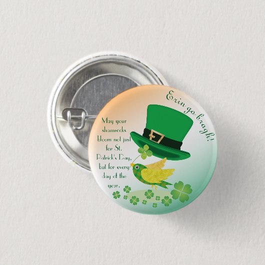 Shoemaker's Lucky Flight Button (Vorne & Hinten)