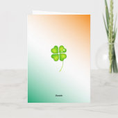 Shoemaker's Lucky Flight Dankeskarte (Rückseite)