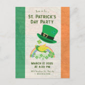 Shoemaker's Lucky Flight Einladung Postkarte (Vorderseite)