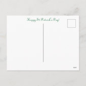 Shoemaker's Lucky Flight Feiertagspostkarte (Rückseite)