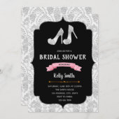 Shoes-Brautparty-Einladung Einladung (Vorne/Hinten)