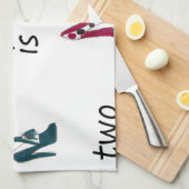 Shoes Küchentuch (Viertel Falte)