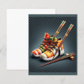 Shoeshi ME - Einzigartig Sushi Sneaker (Vorne/Hinten)