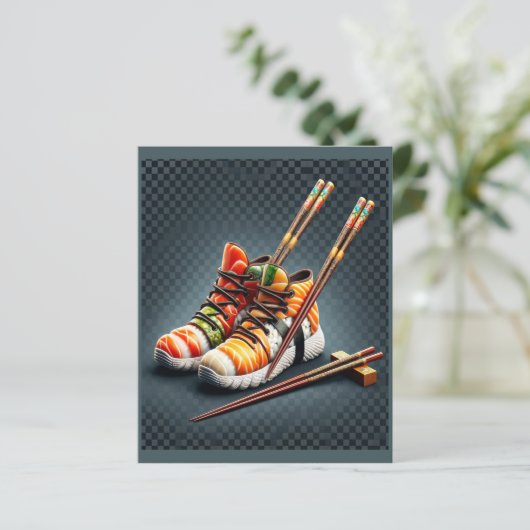 Shoeshi ME - Einzigartig Sushi Sneaker (Stehend Vorderseite)