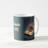 Shoeshi ME - Einzigartig Sushi Sneaker Kaffeetasse (VorderseiteRechts)