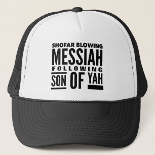 Shofar Bflüge Messiah nach Sohn von Yah Truckerkappe
