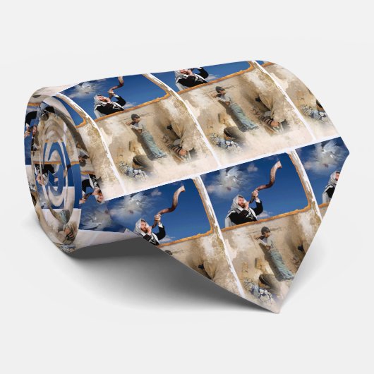 Shofar-Hals-Krawatte Krawatte (Gerollt)