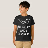 Shofar I'm Y And I Blow It Rosh Hashanah Jewish Ne T-Shirt (Vorne ganz)