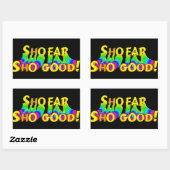 Shofar Sho Good Rechteckiger Aufkleber (Blatt)