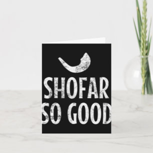 Shofar So Good Rosch ha-Schana Jüdisches Neujahr 2 Karte