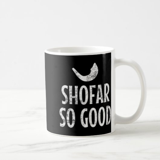 Shofar So Good Rosh Hashanah Jewish New Year 2019  Kaffeetasse (Rechts)