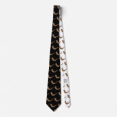 Shofer - Black Neck Tie Krawatte (Vorderseite)