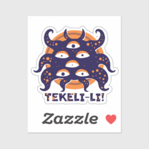 Shoggoth Mountains of Madness Lovecraft Aufkleber