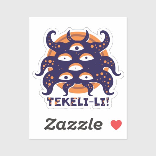 Shoggoth Mountains of Madness Lovecraft Aufkleber (Blatt)