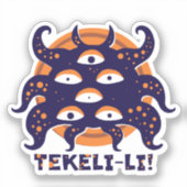 Shoggoth Mountains of Madness Lovecraft Aufkleber (Vorderseite)