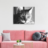 Shogun Bengal Cat Leinwanddruck (Insitu (Wohnzimmer))