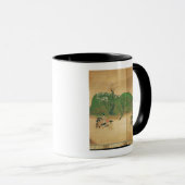 Shogun, der im Frühjahr, die Edo-Zeit bereist Tasse (VorderseiteRechts)