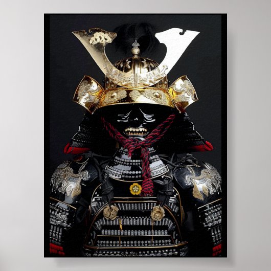 Shogun Samurai Rüstungen Poster Wall Art (Vorne)