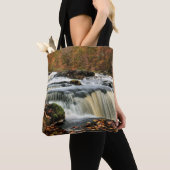 Shohola Falls im Herbst Tasche (Von Nahem)