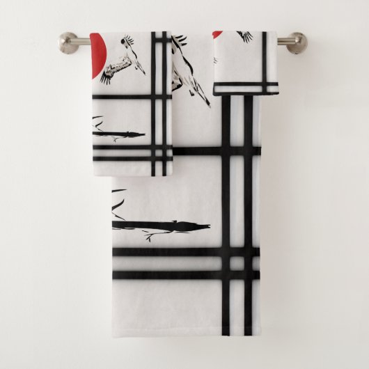 Shoji - Flugkran Badhandtuch Set (Insitu)