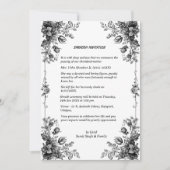 Shok Sandesh Hindu Shraddh Einladung (Vorderseite)