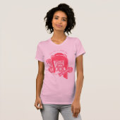 "Shokio" Frieden, Liebe u. Bubblegum T-Shirt (Vorne ganz)