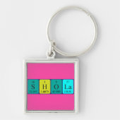 Shola Periodenschlüsselring Schlüsselanhänger (Vorne)