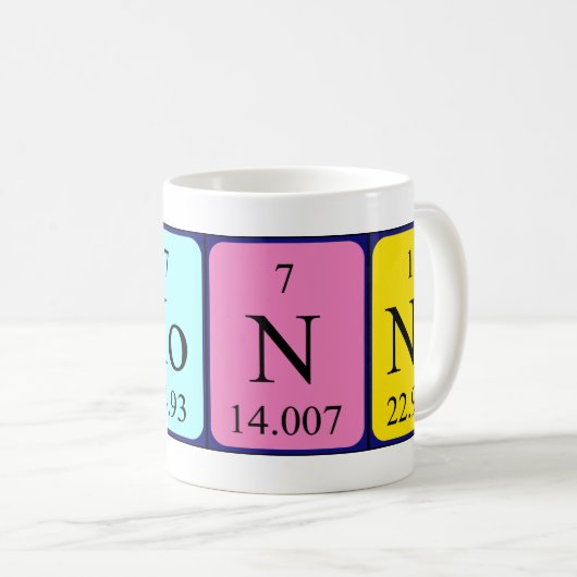Shonna Periodenname Tasse (VorderseiteRechts)