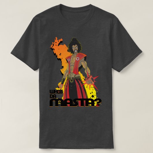 Shonuff, das Shogun von Harlem T-Shirt (Design vorne)